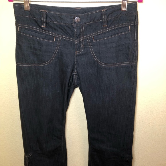 Athleta Dry Dipper Schoeller Bootcut Indigo Jeans size 4 - Picture 4 of 14